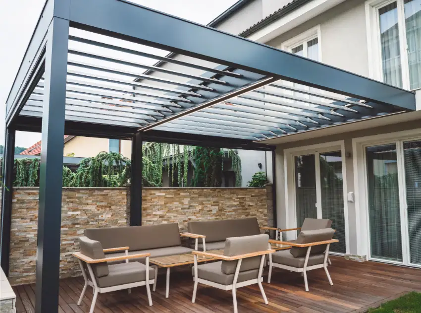 cómo limpiar una pérgola bioclimática