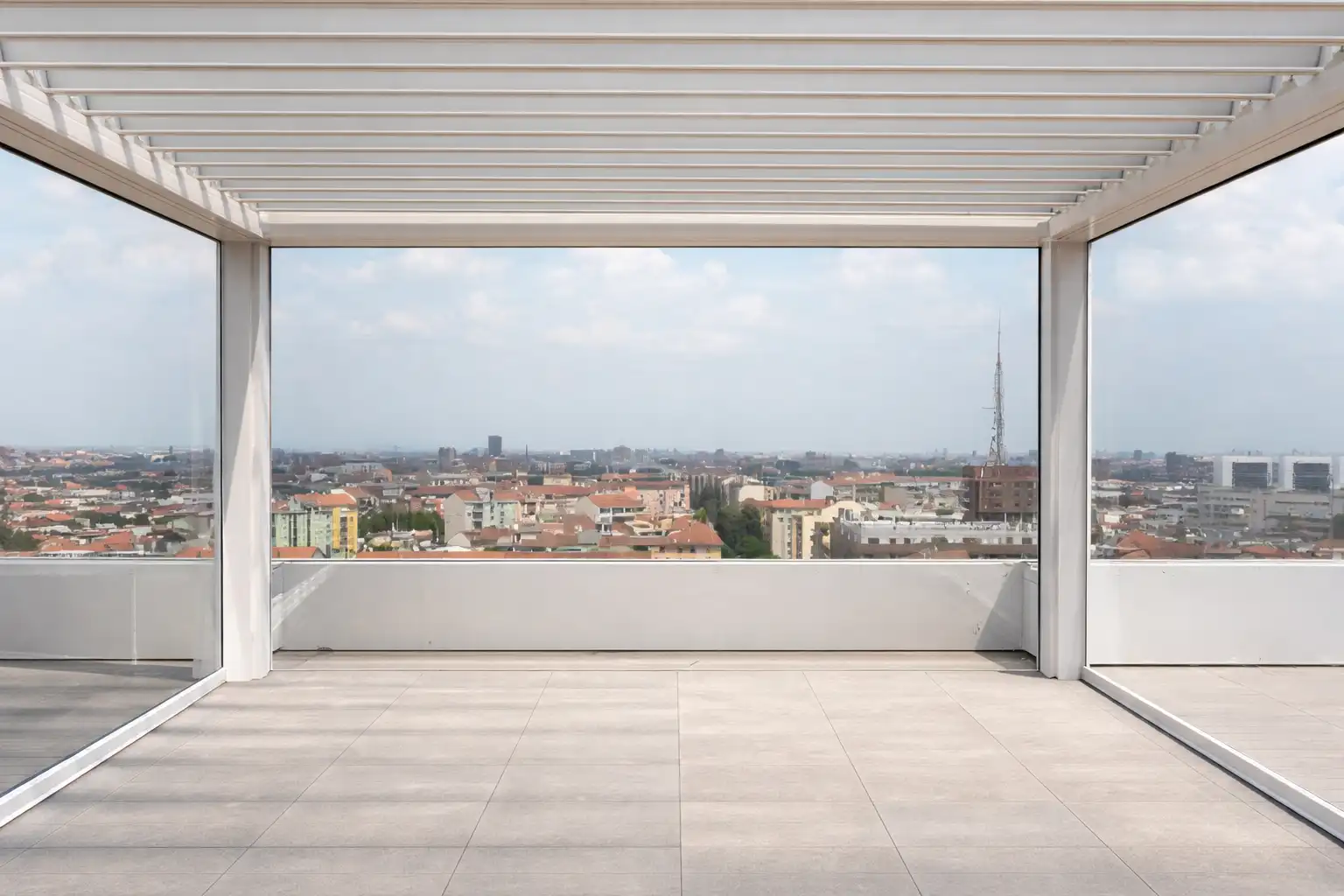 Pérgola bioclimática en Comunidad de vecinos